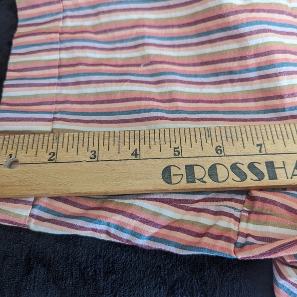 NWOT Madewell Rainbow High Rise Paperbag Shorts - Picture 3 of 5